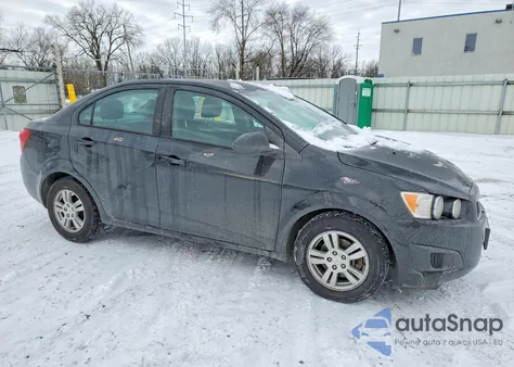 2012 Chevrolet Sonic Ls z USA, uszkodzony, nr VIN 1G1JA5SH0C4121683